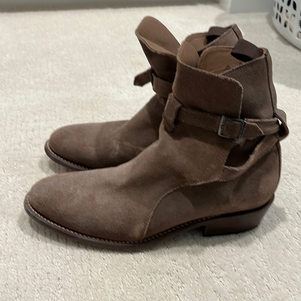 Thursday Boot Company Men’s rogue boots suede with double strap